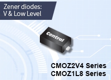 Zener Diodes: CMOZ2V4 Series & CMOZ1L8 Series